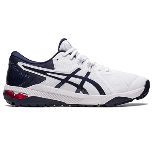 ASICS Men's Gel-Course Glide Golf Shoes, Weiß/Midnight, 42.5 EU von ASICS