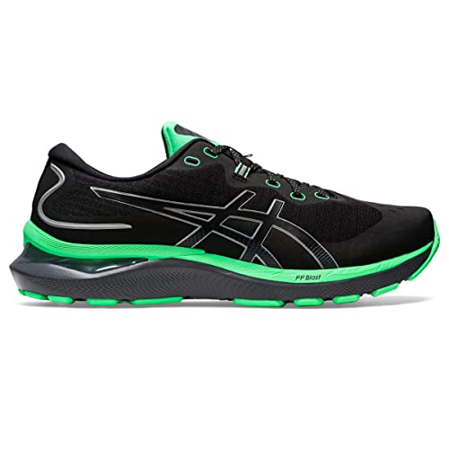 ASICS Men's Gel-Cumulus 24 Running Shoes, Schwarz/New Leaf, 44.5 EU von ASICS