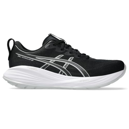 ASICS Men's Gel-Cumulus 27 Running Shoes, Black/Concrete, 12 X-Wide von ASICS