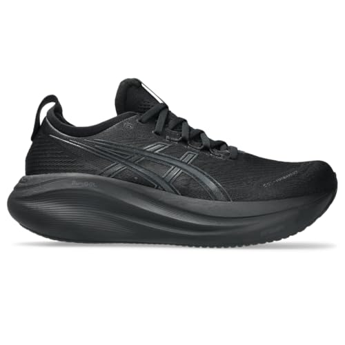 ASICS Men's Gel-Nimbus 27 Running Shoe, Schwarz/Grau (Black/Graphite Grey), 42.5 EU von ASICS