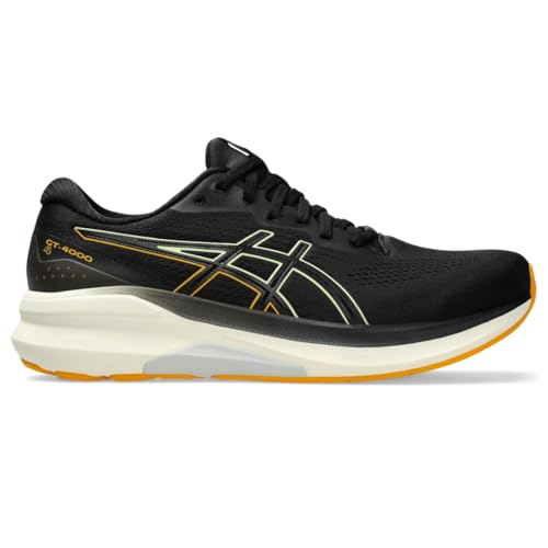 ASICS Men's Gt-4000 4 Sneaker, Schwarz/Bernstein, 42.5 EU von ASICS