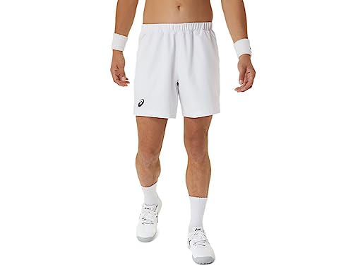 ASICS Men's Men Court 7IN Short, Brillantes Weiß, XL von ASICS