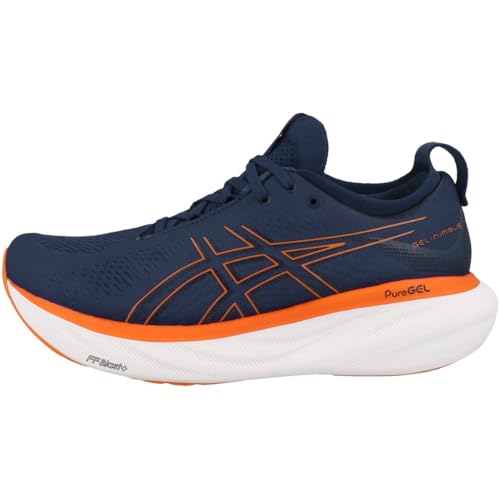 ASICS Nimbus 25 Mann Laufschuhe Blau Weiß ASICS Nimbus 25 Mann Laufschuhe Blau Weiß von ASICS