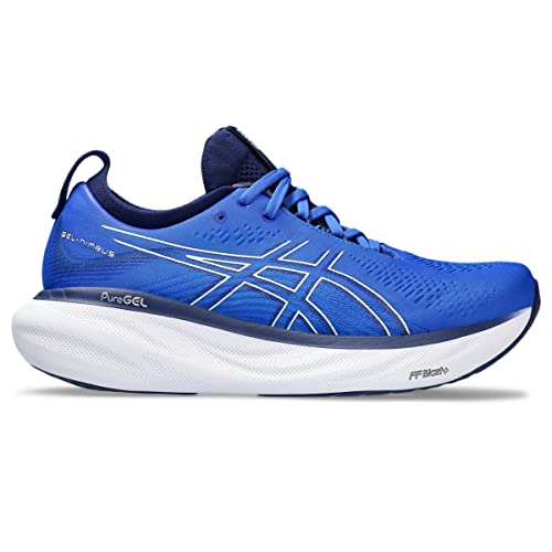 ASICS Nimbus 25 Mann Laufschuhe Blau Weiß ASICS Nimbus 25 Mann Laufschuhe Blau Weiß von ASICS