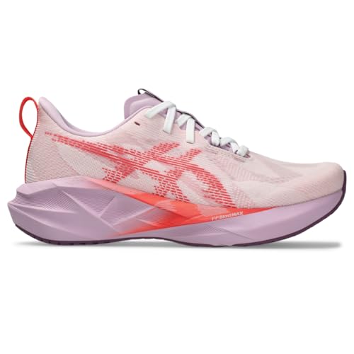 Asics Damen NOVABLAST 5 Laufschuhe, Weiß/Korallenriff, 41.5 EU Asics Damen NOVABLAST 5 Laufschuhe, Weiß/Korallenriff, 41.5 EU von Asics