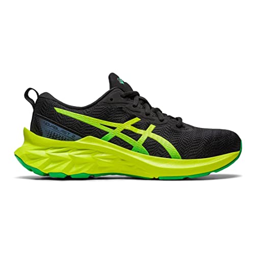 ASICS Novablast Gs Sneaker, Schwarz Limettenschale, 40 EU von ASICS