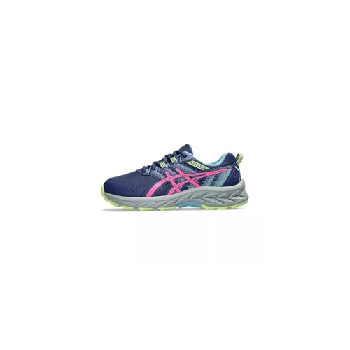 ASICS PRE Venture 9 GS Sneaker, DEEP Ocean/HOT PINK, 32.5 EU von ASICS