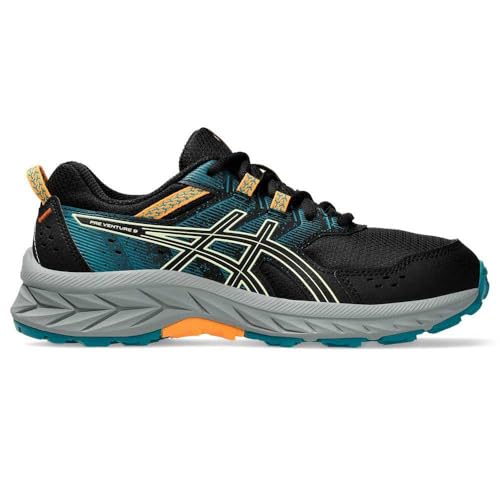ASICS PRE Venture 9 GS Sneaker, SCHWARZ/KÜHL Matcha, 33.5 EU von ASICS