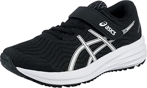 Asics Patriot 12 PS Road Running Shoe, Black/White, 28.5 EU von ASICS