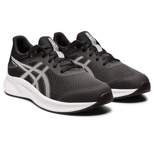 ASICS Patriot 13 GS Sneaker, Graphite Grey/White, 37 EU (Schuhe kommen mit Schnürsenkeln, kein Klettverschluss) von ASICS