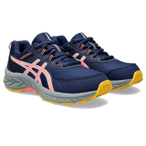 ASICS Pre Venture 9 Gs Sneaker, Blue Expanse/Sun Coral, 35 EU von ASICS