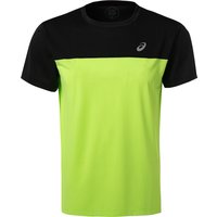 ASICS Herren T-Shirt grün Mikrofaser von ASICS