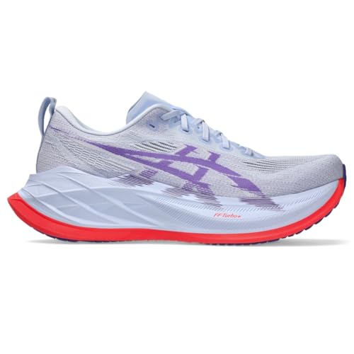 ASICS Unisex-Erwachsene Superblast Laufschuhe, Blue Fade/Edo Purple, 10 Women/8.5 Men von ASICS
