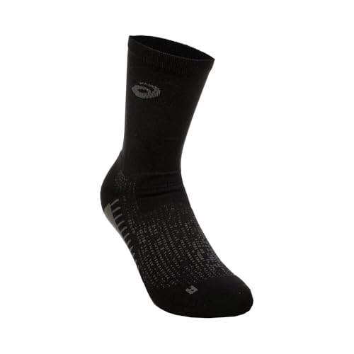 ASICS Unisex Performance Run Sock Crew Laufbekleidung Laufsocken Performance Black - Schwarz 43-46 von ASICS