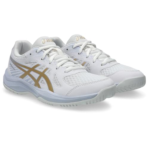 ASICS Upcourt 6 GS Sneaker, Weißer Champagner, 39.5 EU von ASICS