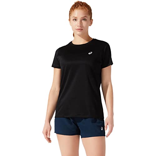 ASICS Damen CORE SS TOP T-Shirt, Performance Black, XS von ASICS