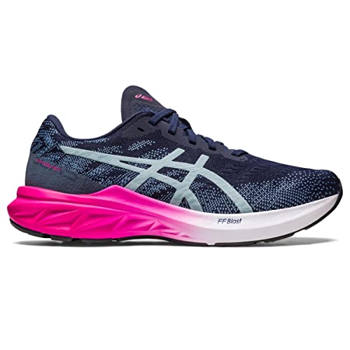 ASICS Women's DYNABLAST 3 Running Shoes, Midnight/Light Steel, 39 EU ASICS Women's DYNABLAST 3 Running Shoes, Midnight/Light Steel, 39 EU von ASICS