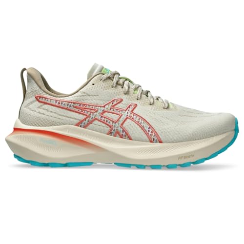 ASICS Women's GT-2000 13 Running Shoes, Nature Bathing/Guava, 39.5 EU von ASICS