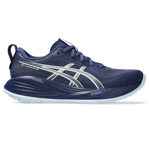 ASICS Women's Gel-Cumulus 27 Running Shoes, Indigo Blue/Cool Grey, 42 EU von ASICS