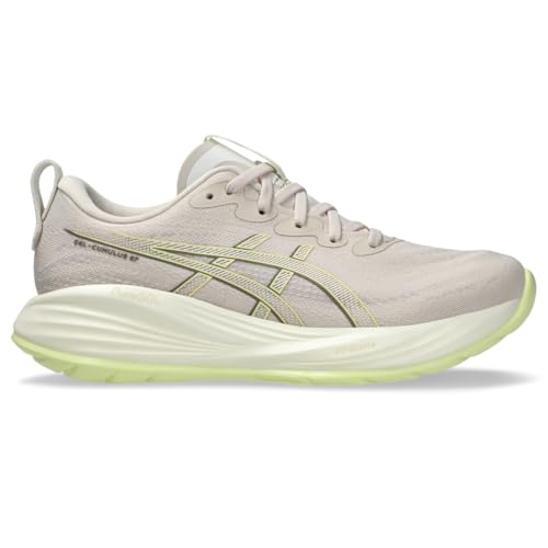 ASICS Women's Gel-Cumulus 27 Running Shoes, Mineral Beige/Huddle Yellow, 7.5 Wide von ASICS