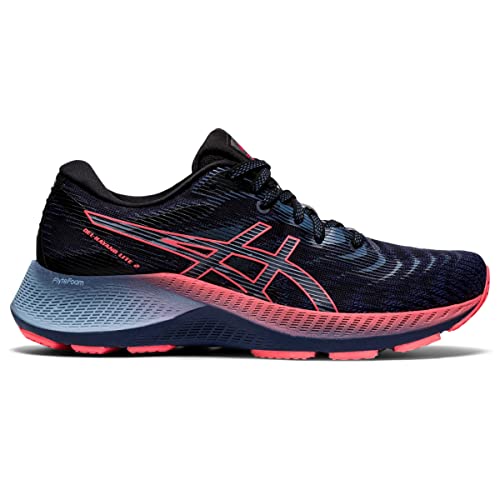 ASICS Women's Gel-Kayano Lite 2 Running Shoes, 7.5, Thunder Blue/Blazing Coral von ASICS