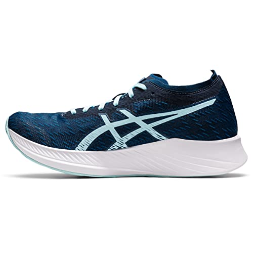 ASICS Women's Magic Speed Running Shoes, 8.5, MAKO Blue/Clear Blue von ASICS