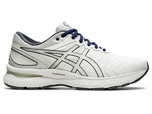 ASICS x Reigning Champ Herren Gel-Nimbus 22 Laufschuhe Farbe: Weiß/Grau (020); Größe: EUR 39 | US 6 | UK 5 von ASICS