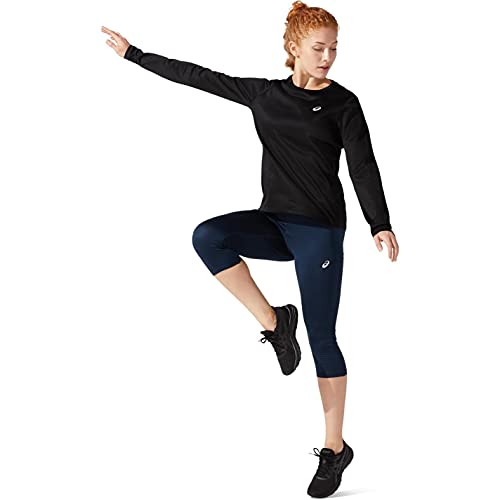 ASICS Damen CORE LS TOP Sweatshirt, Performance Black, XS von ASICS