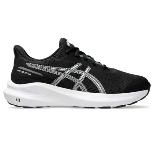 ASICS Kinder Gt-1000 13 Gs Laufschuhe Stabilitätsschuh Black/White - Schwarz 35,5 von ASICS