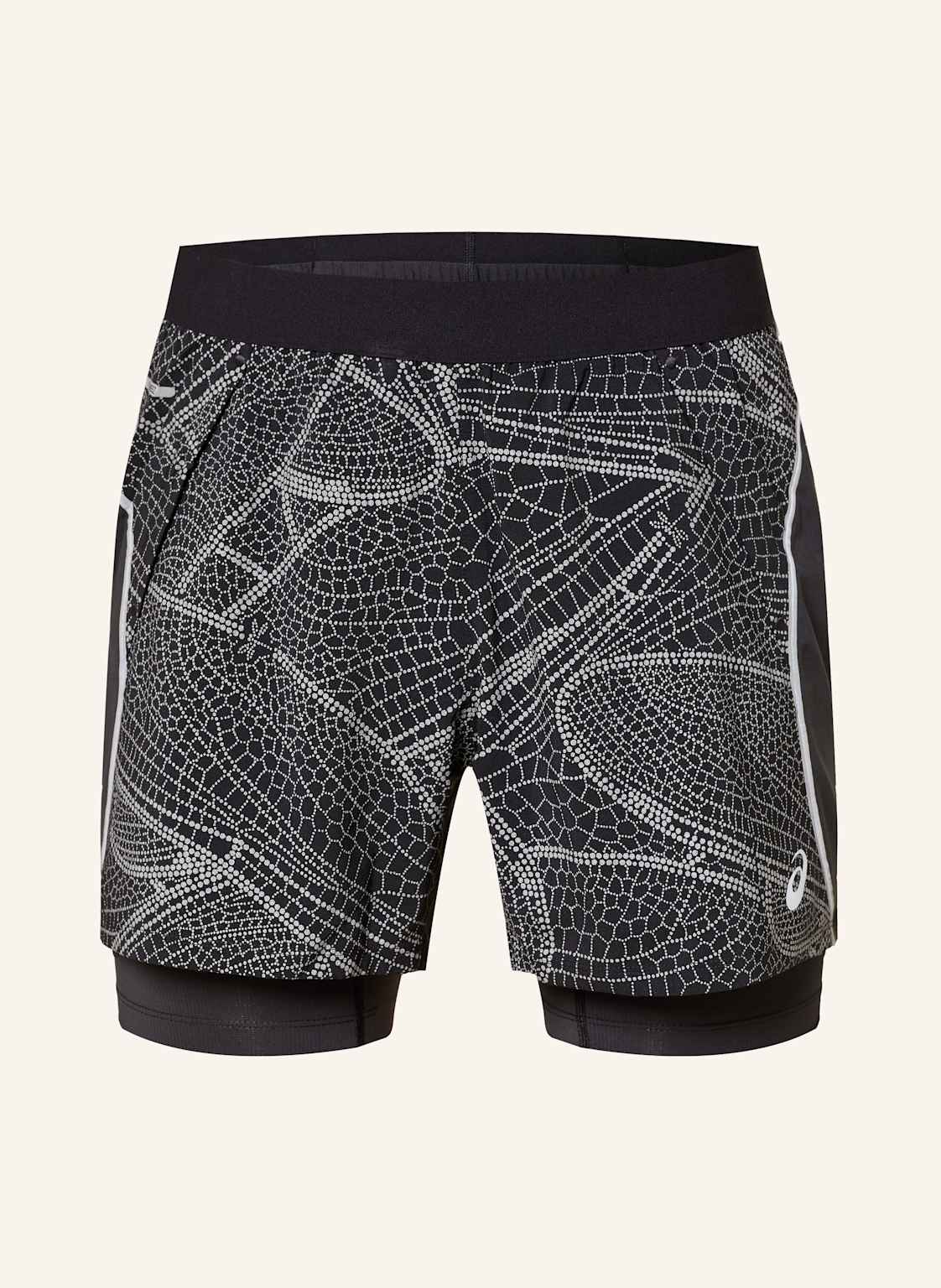 Asics 2-In-1-Laufshorts Limited Series Lite-Show schwarz von ASICS