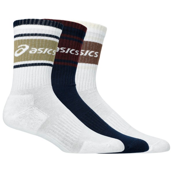 Asics - 3 Pack Logo Crew Sock - Multifunktionssocken Gr 39-42 - II weiß von ASICS