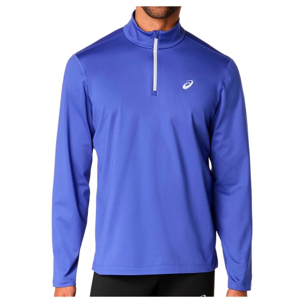 Asics - Core L/S 1/2 Zip Winter Top - Laufshirt Gr S blau von ASICS