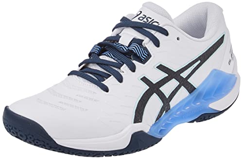 Asics Damen Blast FF 2 Indoor Court Shoe, White/French Blue, 38 EU von ASICS