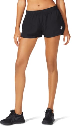 Asics Damen CORE Split Short, Performance Black, L von ASICS