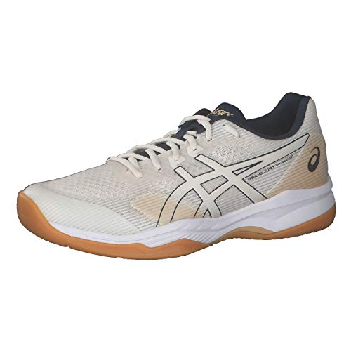 Asics Damen Gel Hunter 2 Indoor Court Shoe, Beige, 39.5 EU von ASICS