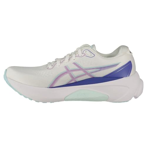 Asics Damen Gel Kayano 30 Sneaker, White/Cyber Grape, 37.5 EU von ASICS