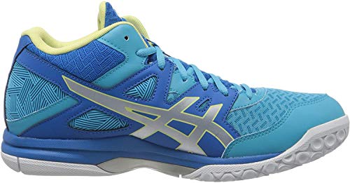 Asics Damen Gel-Task MT 2 Indoor Court Shoe, Hellblau, Grau, 44 EU von ASICS