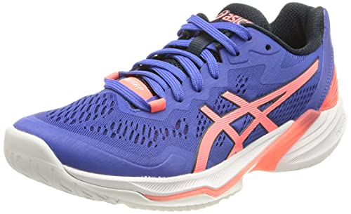 Asics Damen Sky Elite FF 2 Volleyball Shoe, Lapis Lazuli Blue/Blazing Coral, 41.5 EU von ASICS