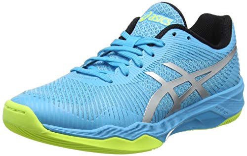 Asics Damen Volley Elite FF Volleyballschuhe, Blau (Aquarium/Silver 400), 39 EU von ASICS