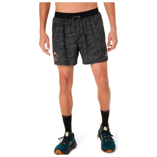 Asics - Fujitrail All Over Print 5'' Short - Laufshorts Gr XXL schwarz Asics - Fujitrail All Over Print 5'' Short - Laufshorts Gr XXL schwarz von ASICS