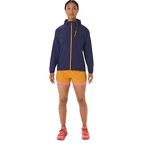 ASICS FujiTrail Waterproof Jacket 2012C253-400, Womens Jacket, navy, L EU von ASICS