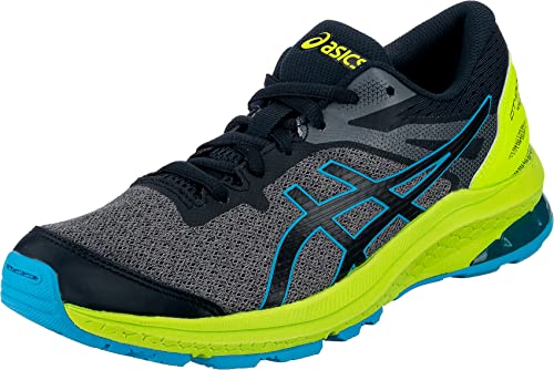 Asics GT-1000 10 GS Road Running Shoe, French Blue/Digital Aqua, 33 EU von ASICS