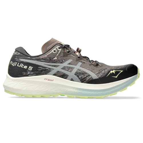 Asics Herren Fuji Lite 5 Laufschuhe, Taupe Grey/Cold Moss, 44.5 EU von ASICS