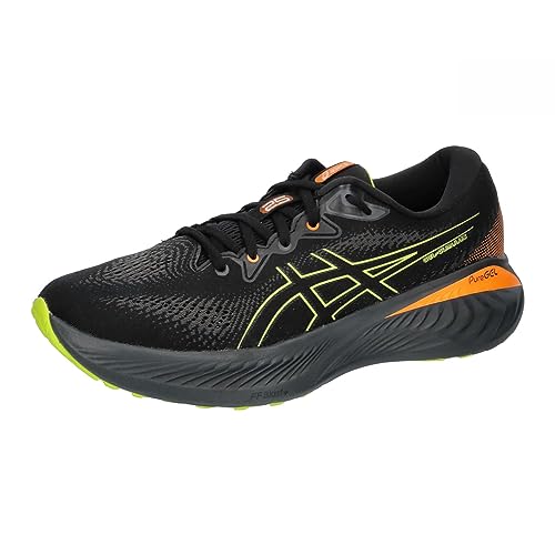 Asics Herren Gel-Cumulus 25 Sneaker, Black/Neon Lime, 39 EU von ASICS