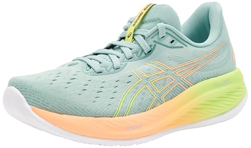 Asics Herren Gel-Cumulus 26 Paris Sneaker, Light Celadon Safety Yellow, 39.5 EU von ASICS
