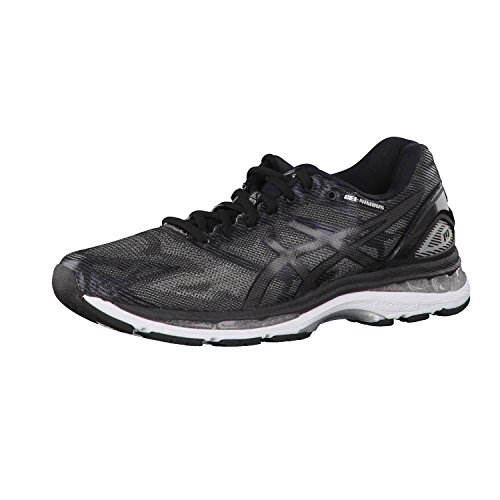 Asics Herren Gel-Nimbus 19 Laufschuhe, Schwarz (Black / Onyx / Silver), 40.5 EU von ASICS