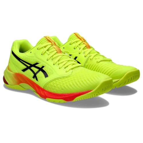Asics Herren Netburner Ballistic FF 3 Paris Sneaker, Safety Yellow Black, 40.5 EU Asics Herren Netburner Ballistic FF 3 Paris Sneaker, Safety Yellow Black, 40.5 EU von ASICS