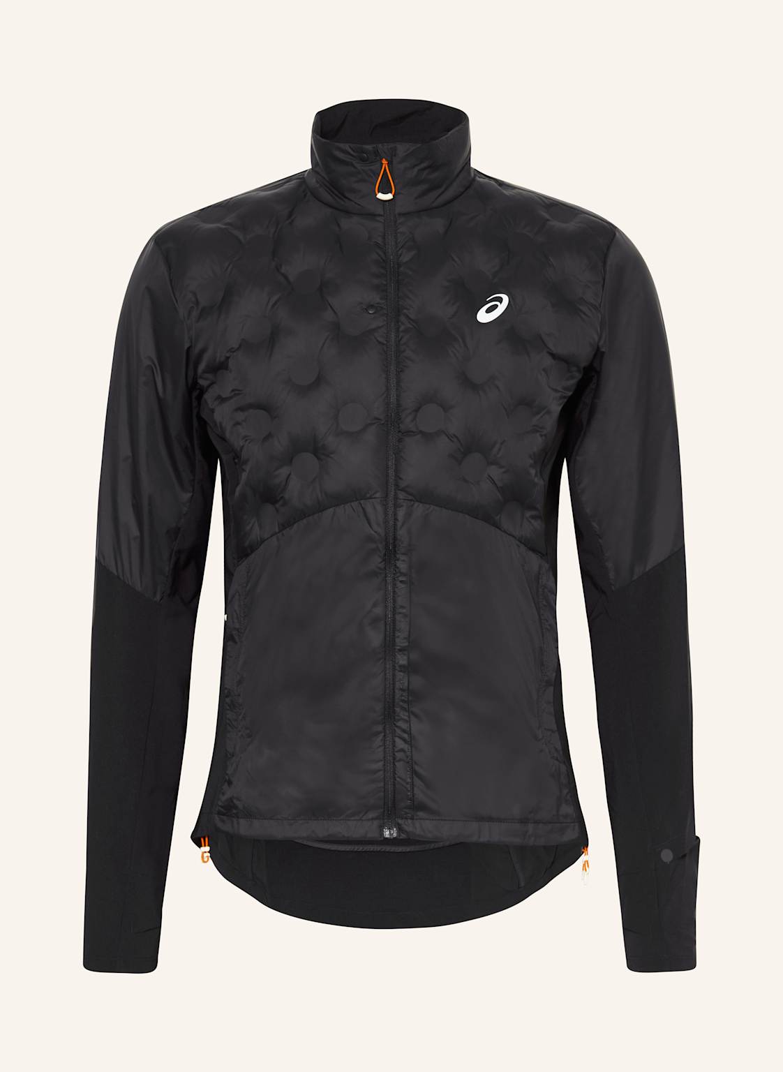 Asics Hybrid-Laufjacke Road Winter schwarz von ASICS