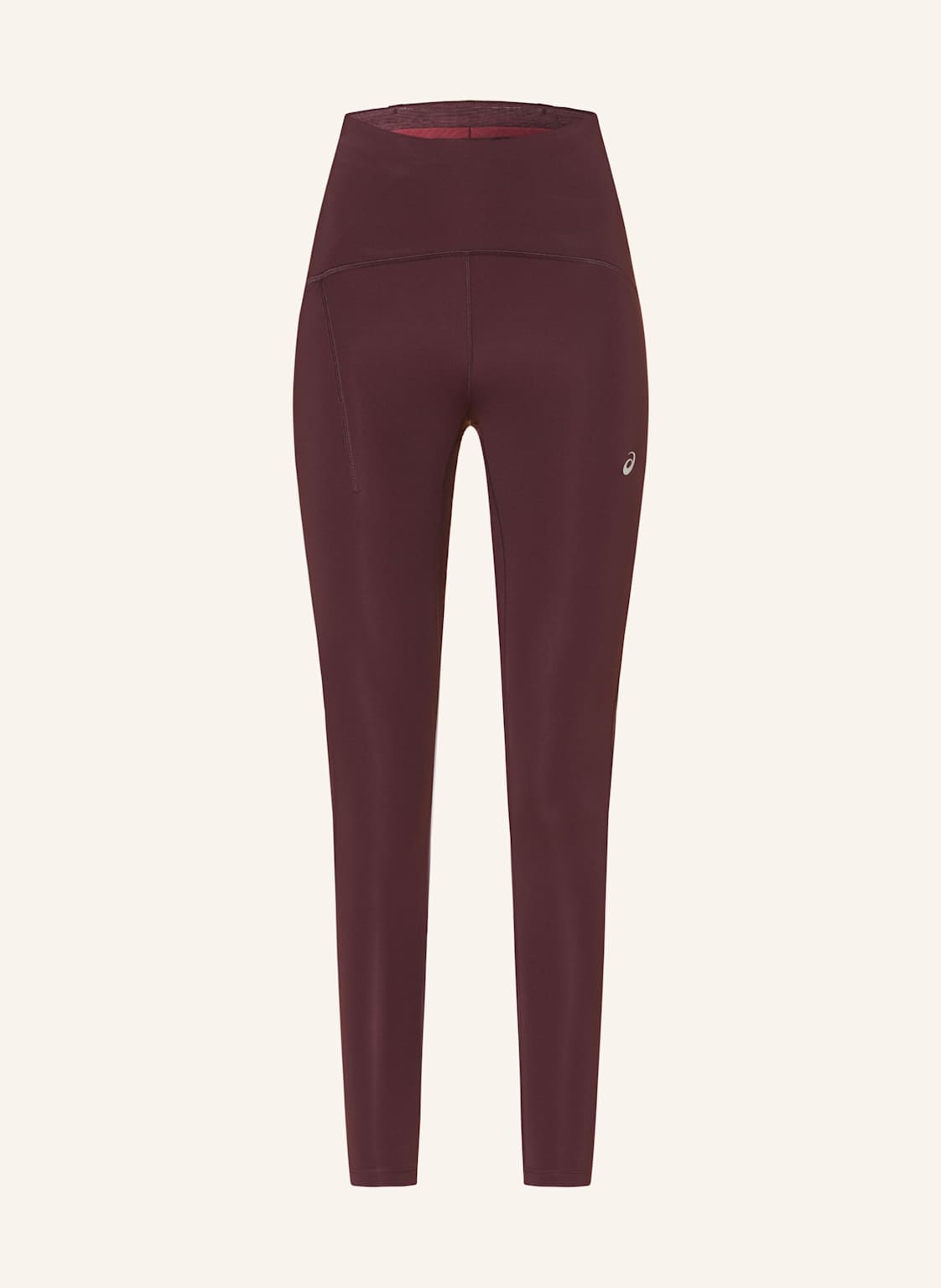Asics Lauf-Tights Road High Waist Tight rot von ASICS