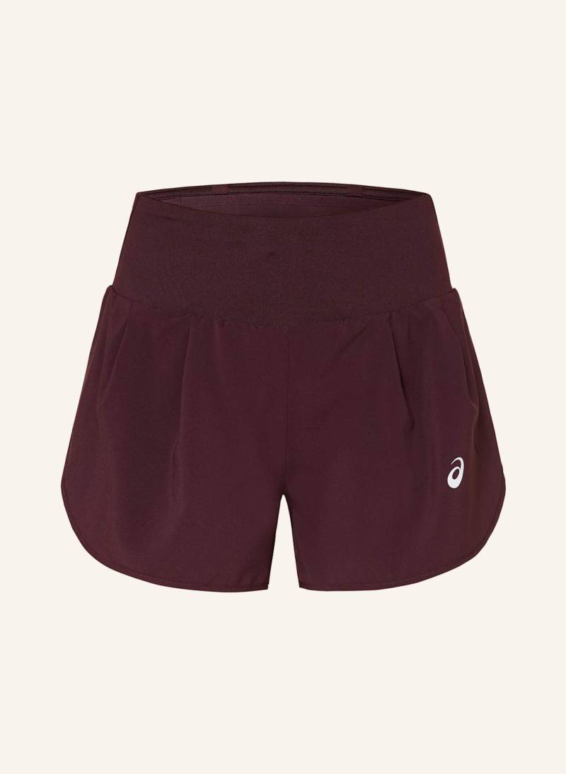 Asics Lauffshorts Road 3.5in rot von ASICS
